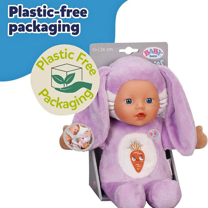 Baby Born Myk Funny Bunny Kanindukke med Rangle og Fingerdukkelomme (26 cm) - bilde 8