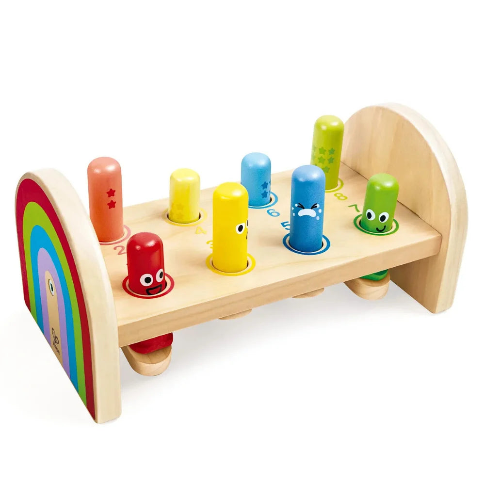 Rainbow Hammer Bench Bankebrett i Tre med Vippefunksjon