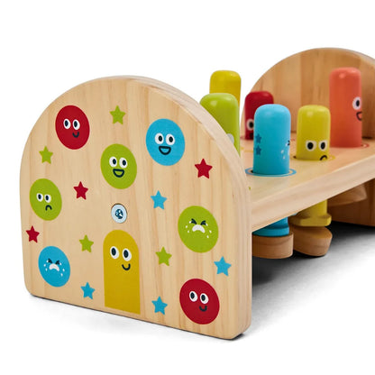 Rainbow Hammer Bench Bankebrett i Tre med Vippefunksjon