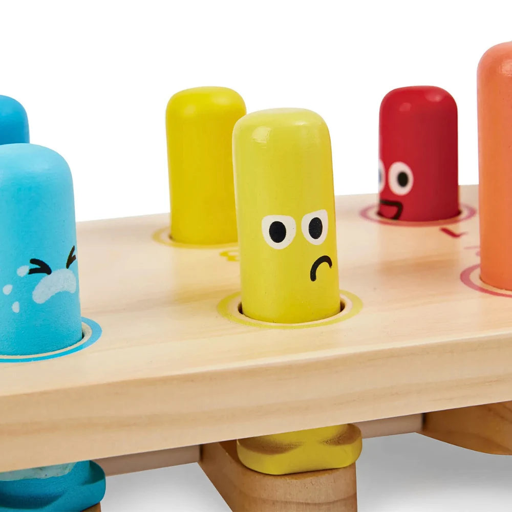 Rainbow Hammer Bench Bankebrett i Tre med Vippefunksjon