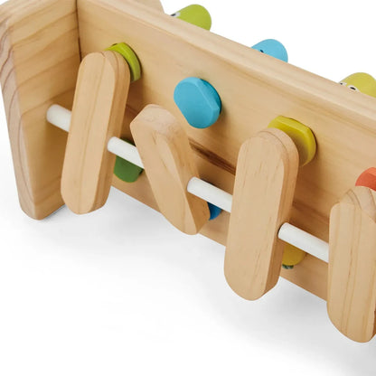 Rainbow Hammer Bench Bankebrett i Tre med Vippefunksjon