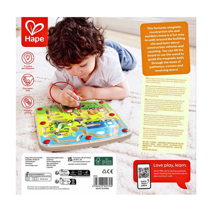 Magnetisk Byggeplass Labyrint