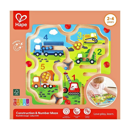 Magnetisk Byggeplass Labyrint