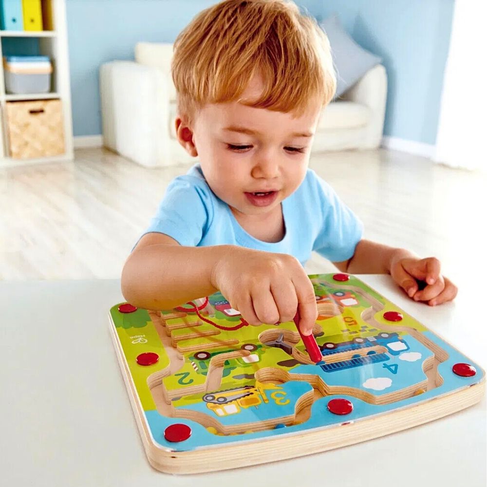 Magnetisk Byggeplass Labyrint