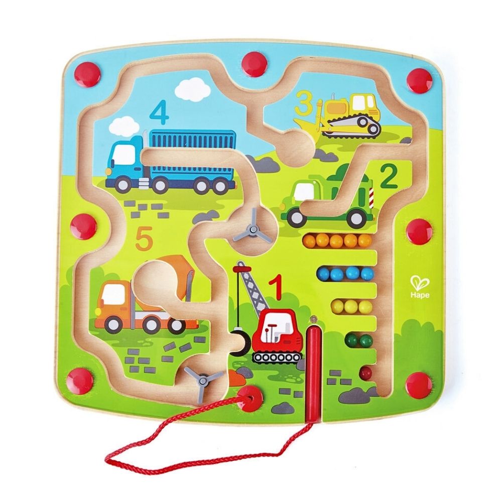 Magnetisk Byggeplass Labyrint