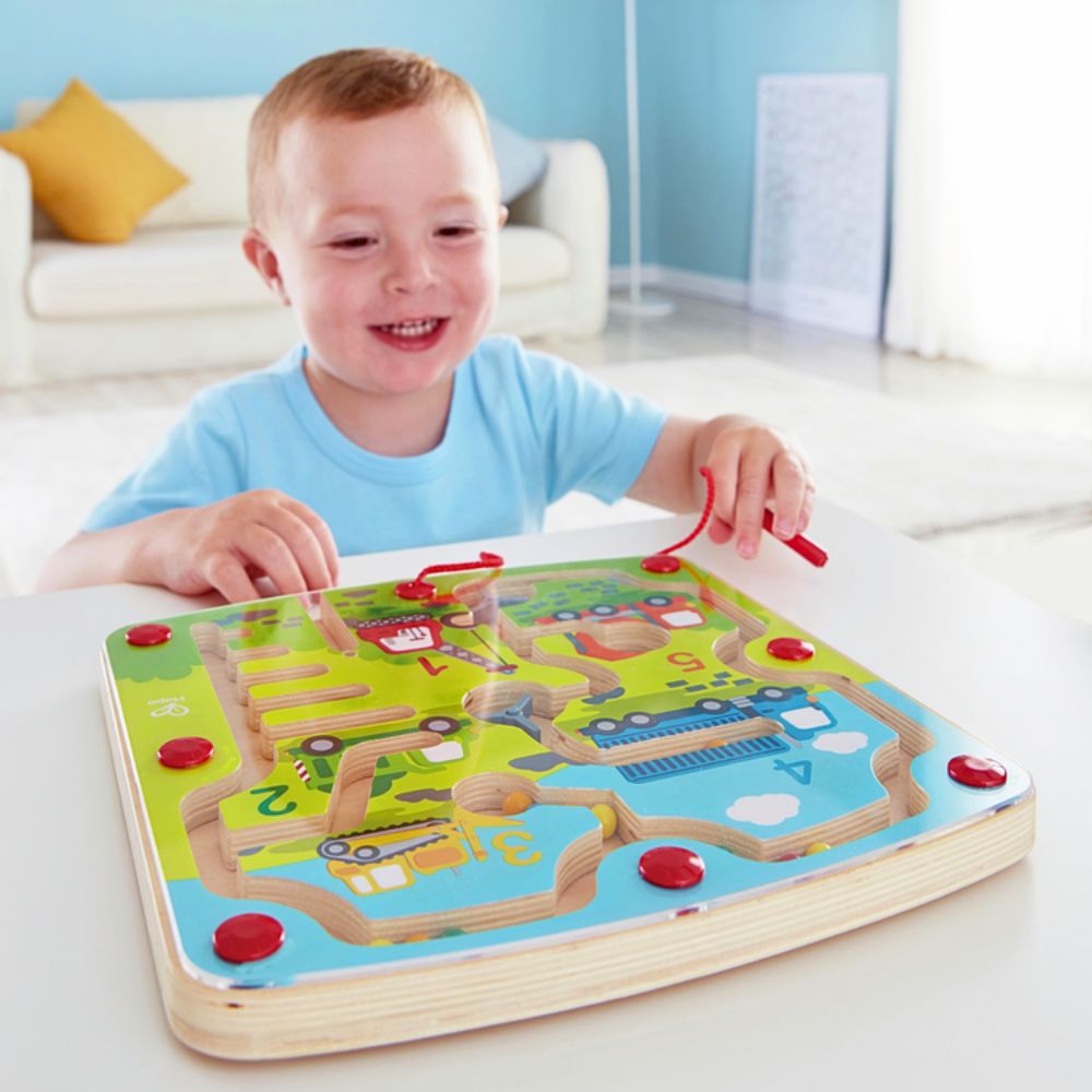 Magnetisk Byggeplass Labyrint