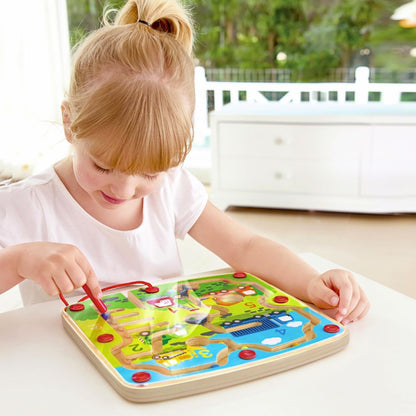 Magnetisk Byggeplass Labyrint