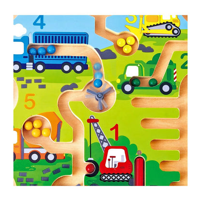 Magnetisk Byggeplass Labyrint