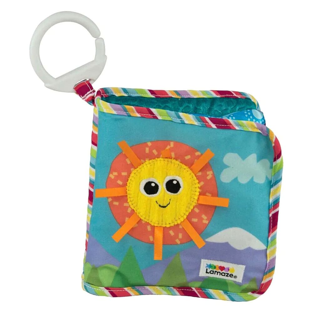 Lamaze Myk Aktivitetsbok med Knitring og Rangle - bilde 8