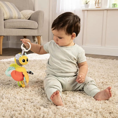 Lamaze Interaktiv Buzzy the Bee Sensorisk leke med Speil og Lyder - bilde 5