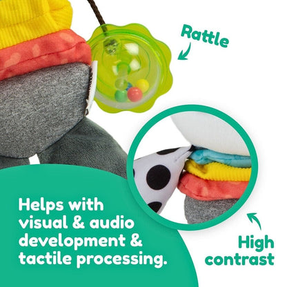 Lamaze Interaktiv og Sensorisk Uttrekkbar Millie the Cat med Lyder - bilde 5