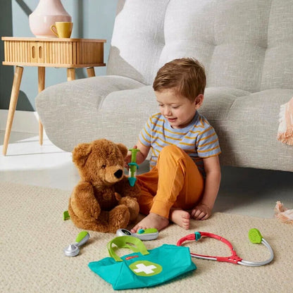 Fisher Price Komplett Doktorsett med Medisinveske og 7 Deler - bilde 4