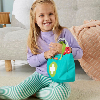 Fisher Price Komplett Doktorsett med Medisinveske og 7 Deler - bilde 7