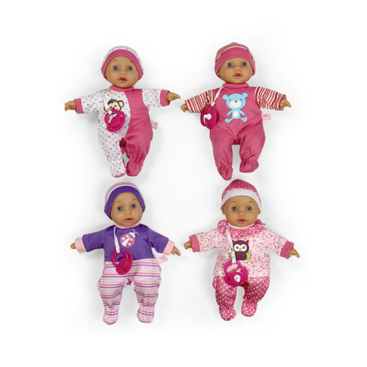 Happy Baby Mykdukke Lise (26cm) Assortert – Koselig Selskap for Små – Fra 2 År