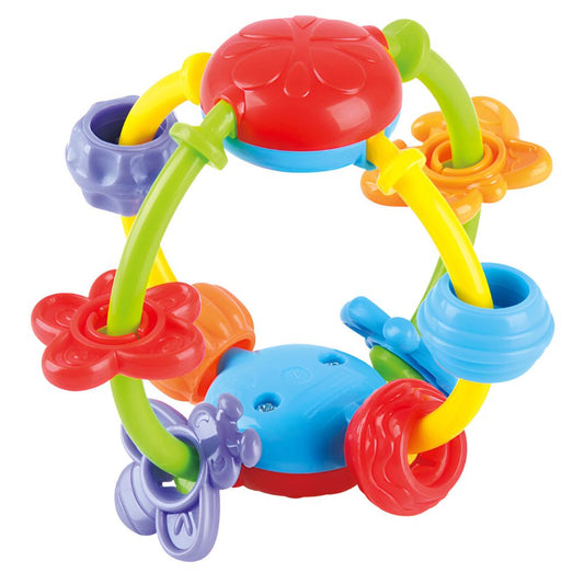 Happy Baby Mini Discovery Rangleball – Fargerik Leke for Babyer – Fra 3 Måneder