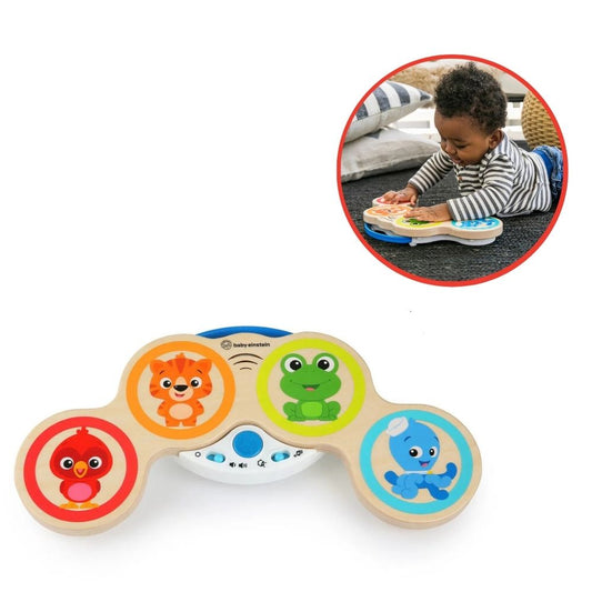 Hape Baby Einstein Magic Touch Trommer – Interaktiv Musikkleke – Fra 6 Måneder