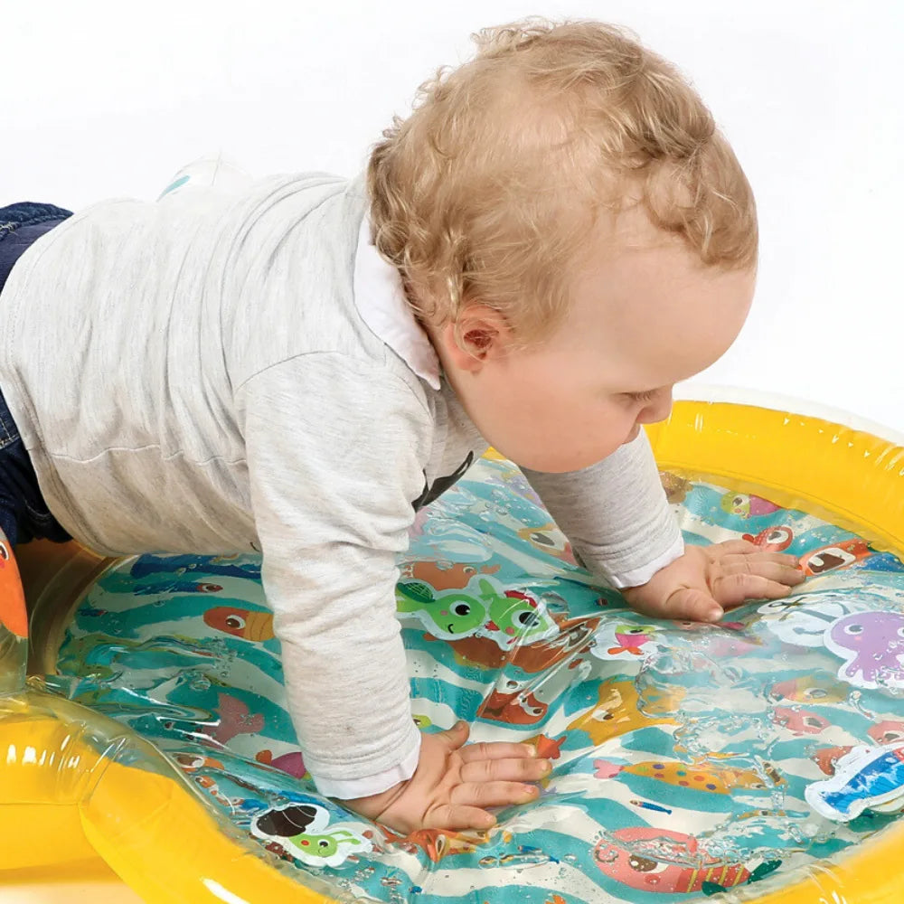 Stor Lekematte med Vann For Magetid og Sensorisk Moro