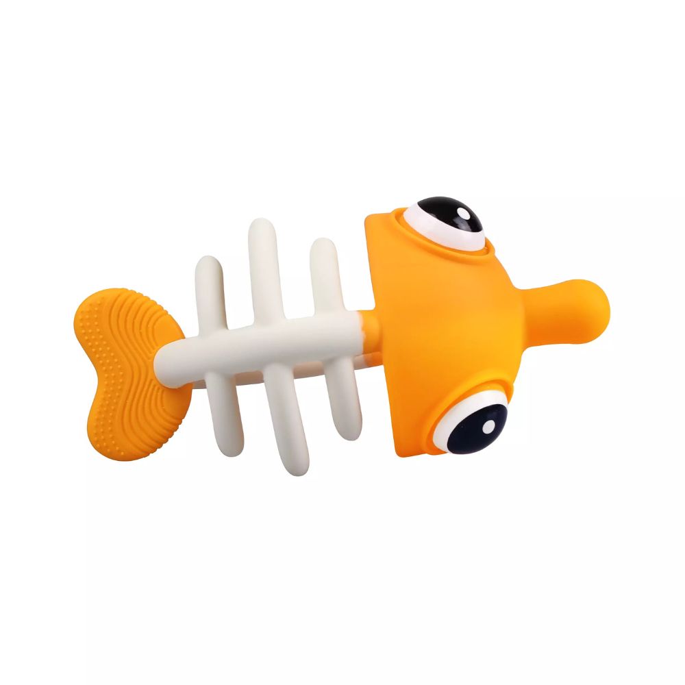 Mombella Clownfish Biteleke – Safranfarget – Fra 3 Måneder