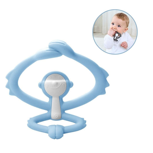 Mombella Lyseblå Hugging Monkey Biteleke