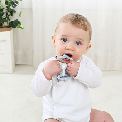 Mombella Lyseblå Hugging Monkey Biteleke - bilde 3