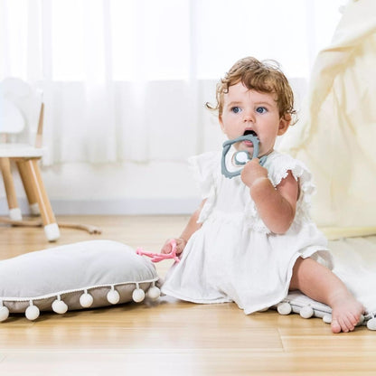 Mombella Jern Grønn Hugging Monkey Biteleke - bilde 3