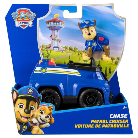 PAW Patrol Chase Politibil – Basic Vehicle Serie 2.0 – Figur og Kjøretøy – Fra 3 År