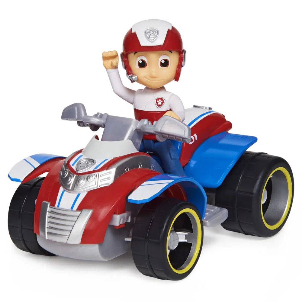 PAW Patrol Ryder med ATV – Basic Vehicle Serie – Figur og Kjøretøy – Fra 3 År