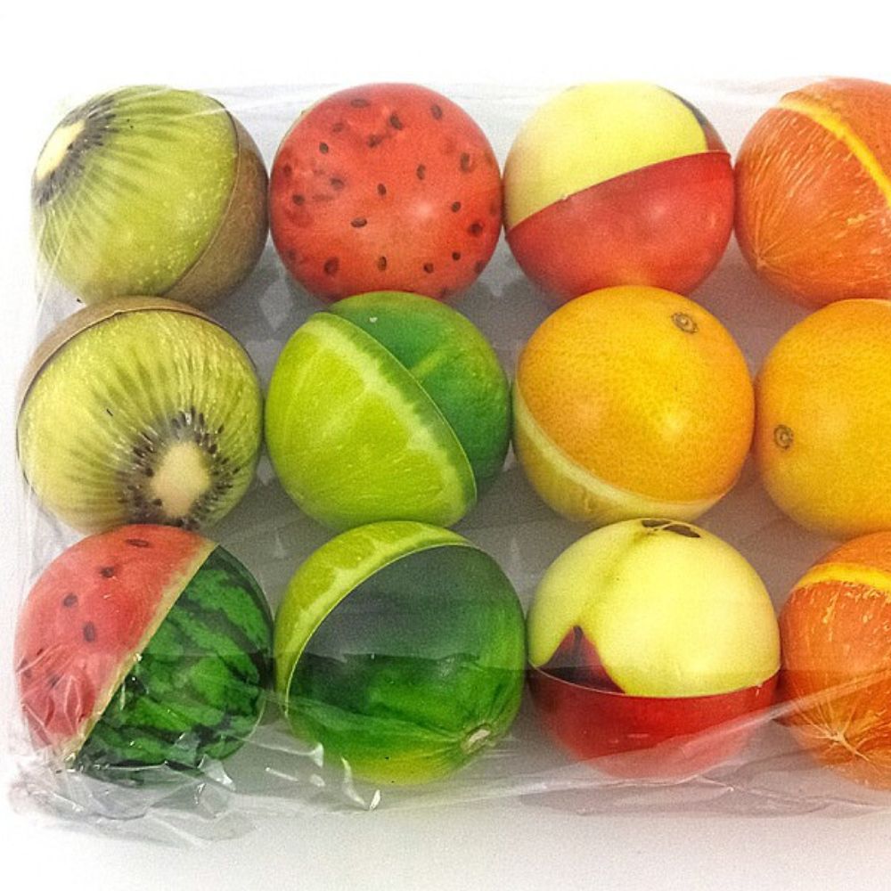 Soft Balls Myk Ball Fruktdesign (10 cm) Assortert - detaljbilde